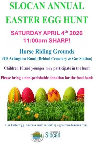 Slocan Annual Easter Egg Hunt 2026
